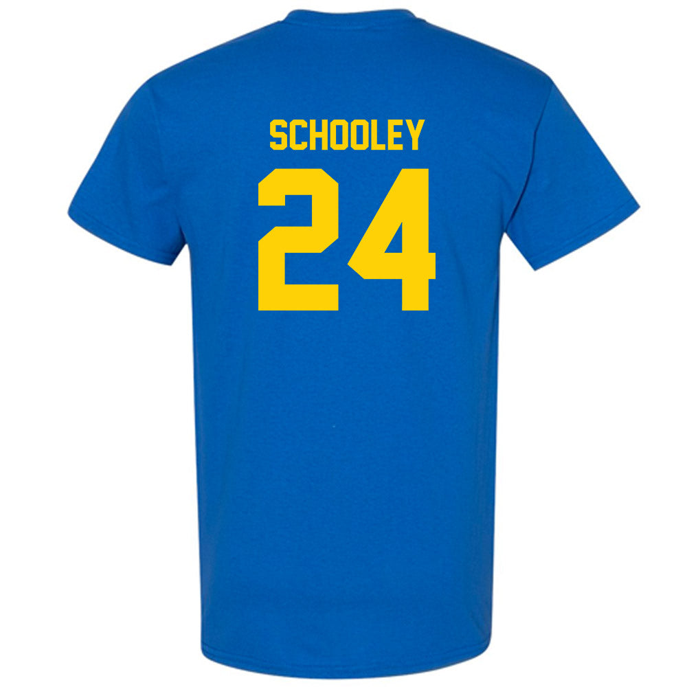 Delaware - NCAA Ice Hockey : Taylor Schooley - Classic Shersey T-Shirt-1