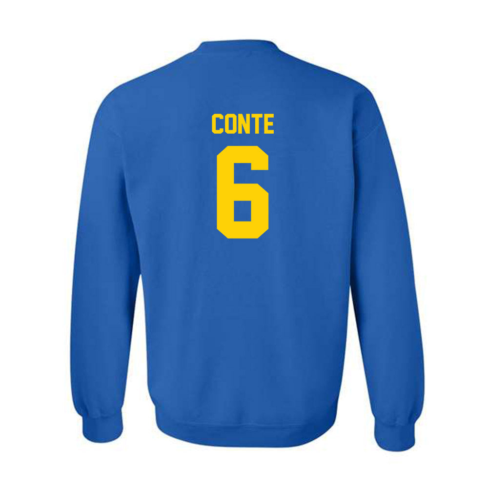 Delaware - NCAA Men's Lacrosse : Scott Conte - Classic Shersey Crewneck Sweatshirt-1