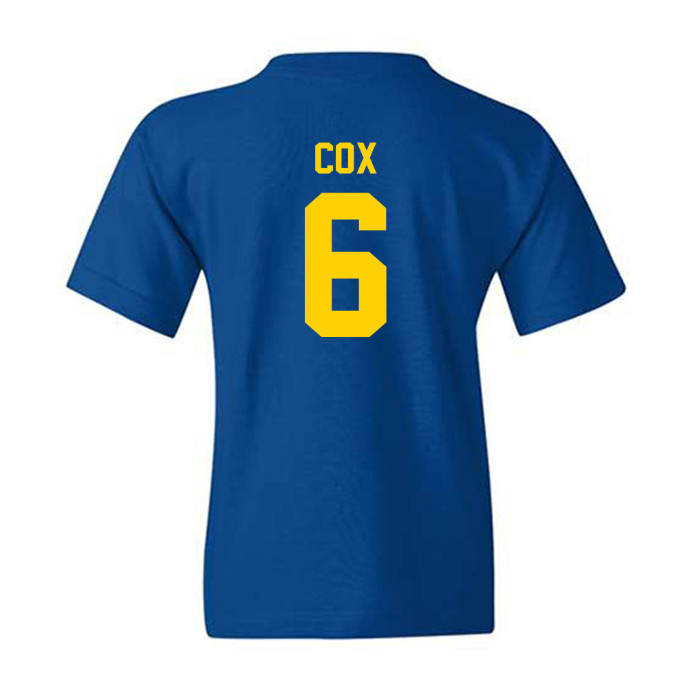 Delaware - NCAA Football : Kshawn Cox - Classic Shersey Youth T-Shirt-1