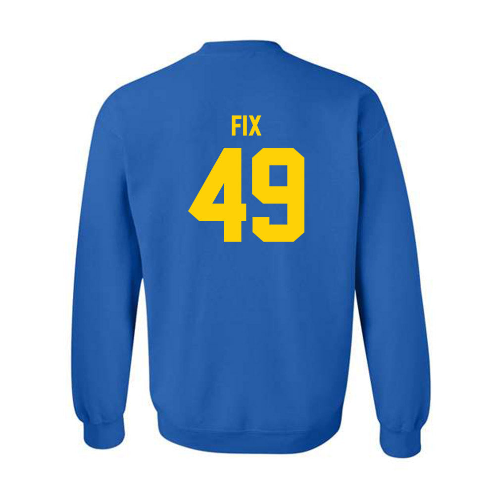 Delaware - NCAA Men's Lacrosse : Franky Fix - Classic Shersey Crewneck Sweatshirt-1
