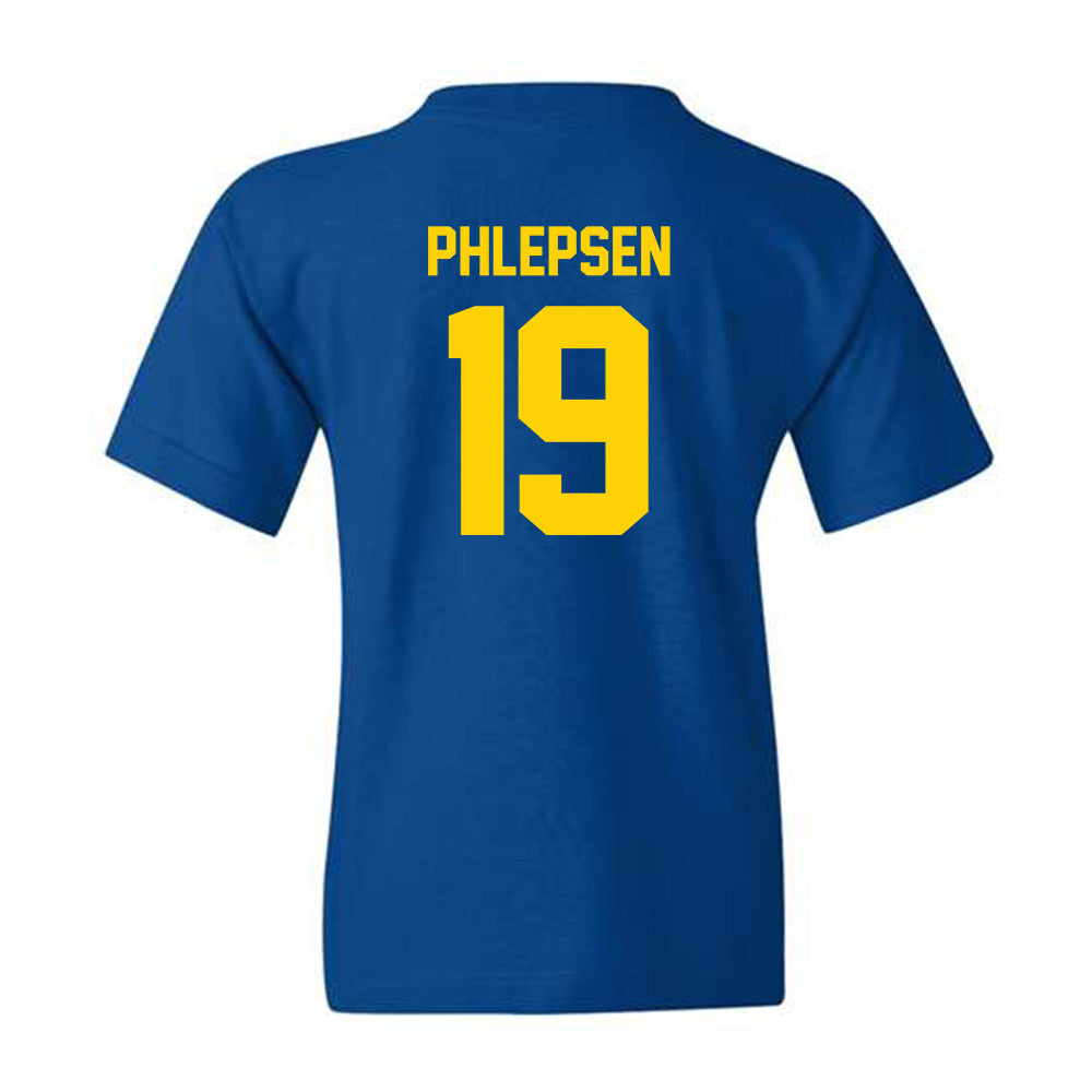 Delaware - NCAA Men's Soccer : Florian Phlepsen - Youth T-Shirt