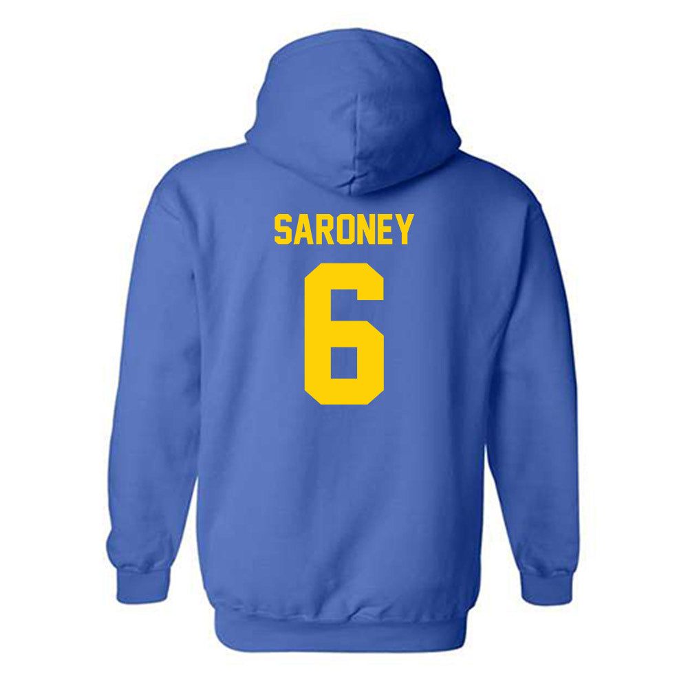 Delaware - NCAA Women's Lacrosse : Halen Saroney - Classic Shersey Hooded Sweatshirt-1