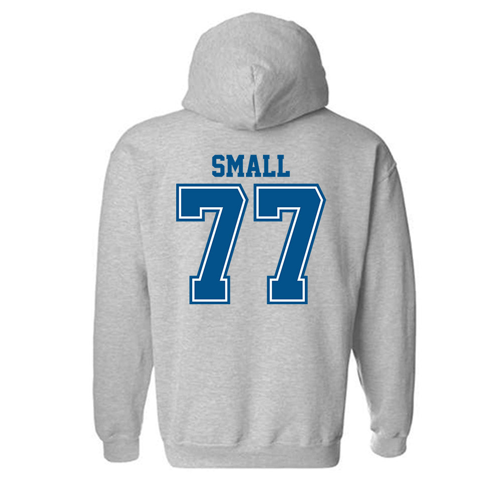 Delaware - NCAA Football : Jack Small - Classic Shersey Hooded Sweatshirt-1