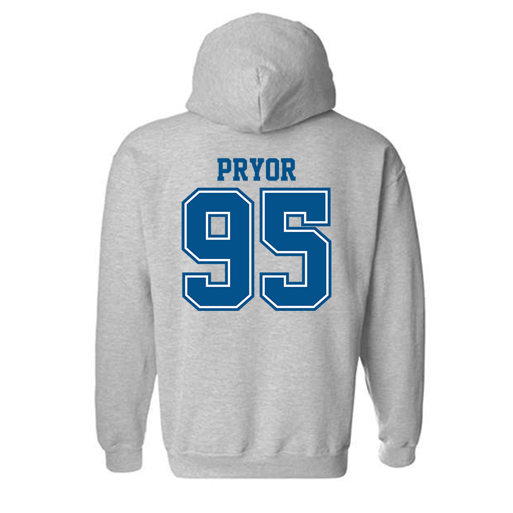 Delaware - NCAA Football : Micah Pryor - Classic Shersey Hooded Sweatshirt-1
