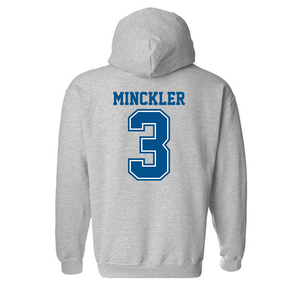 Delaware - NCAA Baseball : Matthew Minckler - Classic Shersey Hooded Sweatshirt-1