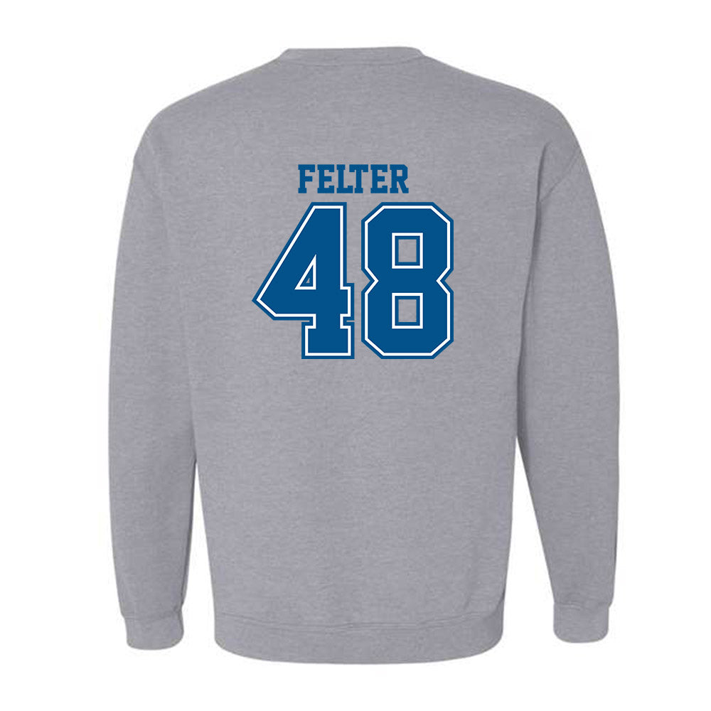 Delaware - NCAA Men's Lacrosse : Casey Felter - Classic Shersey Crewneck Sweatshirt-1