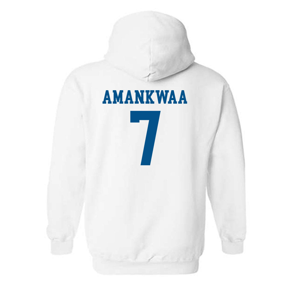 Delaware - NCAA Football : Thomas Amankwaa - Classic Shersey Hooded Sweatshirt-1