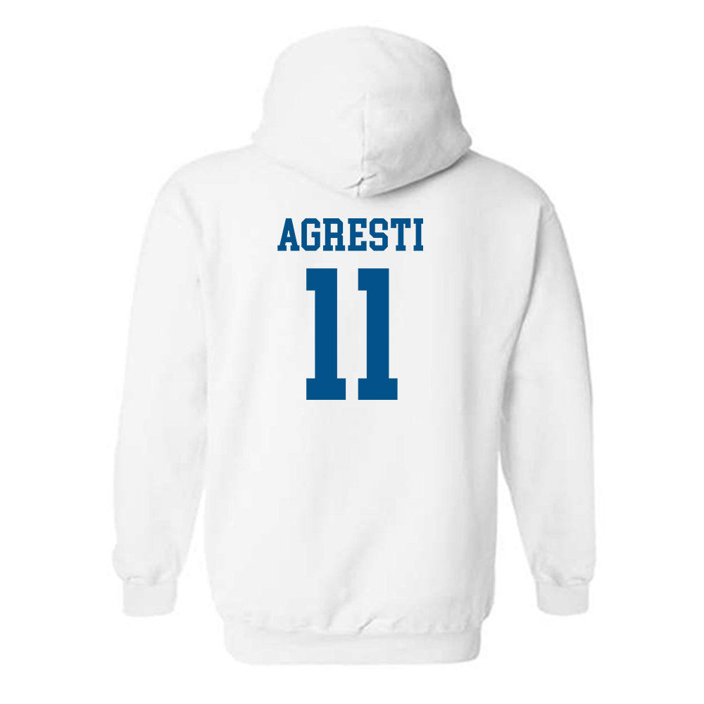 Delaware - NCAA Women's Soccer : Ava Agresti - Classic Shersey Hooded Sweatshirt-1