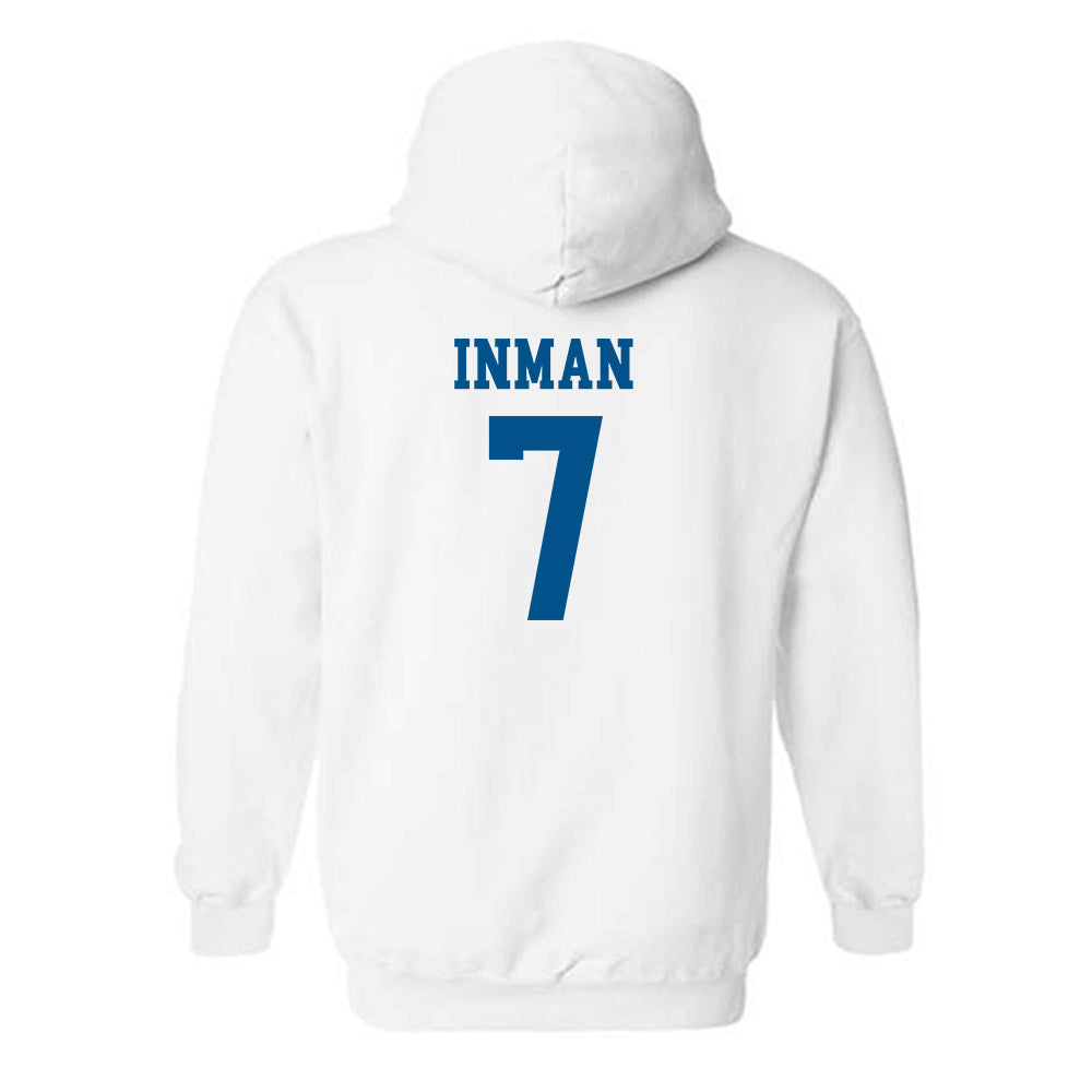 Delaware - NCAA Women's Volleyball : Kennedi Inman - Classic Shersey Hooded Sweatshirt-1