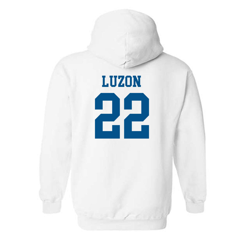 Delaware - NCAA Softball : Kristen Luzon - Hooded Sweatshirt Classic Shersey