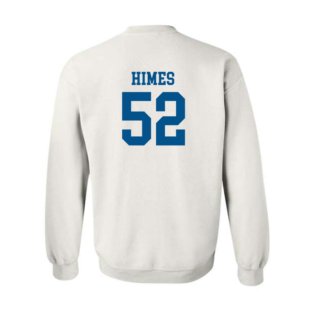 Delaware - NCAA Men's Lacrosse : Aidan Himes - Classic Shersey Crewneck Sweatshirt-1