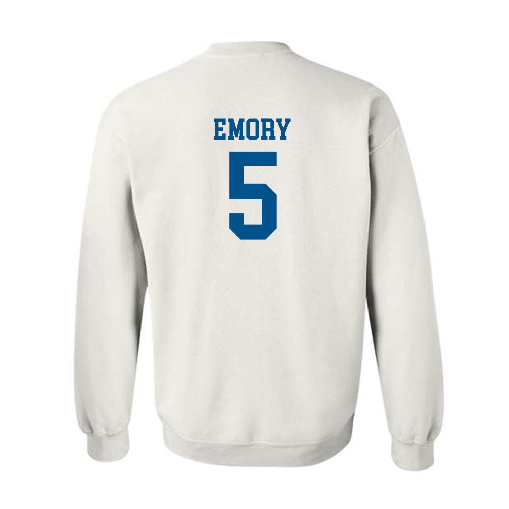 Delaware - NCAA Men's Basketball : Macon Emory - Classic Shersey Crewneck Sweatshirt-1
