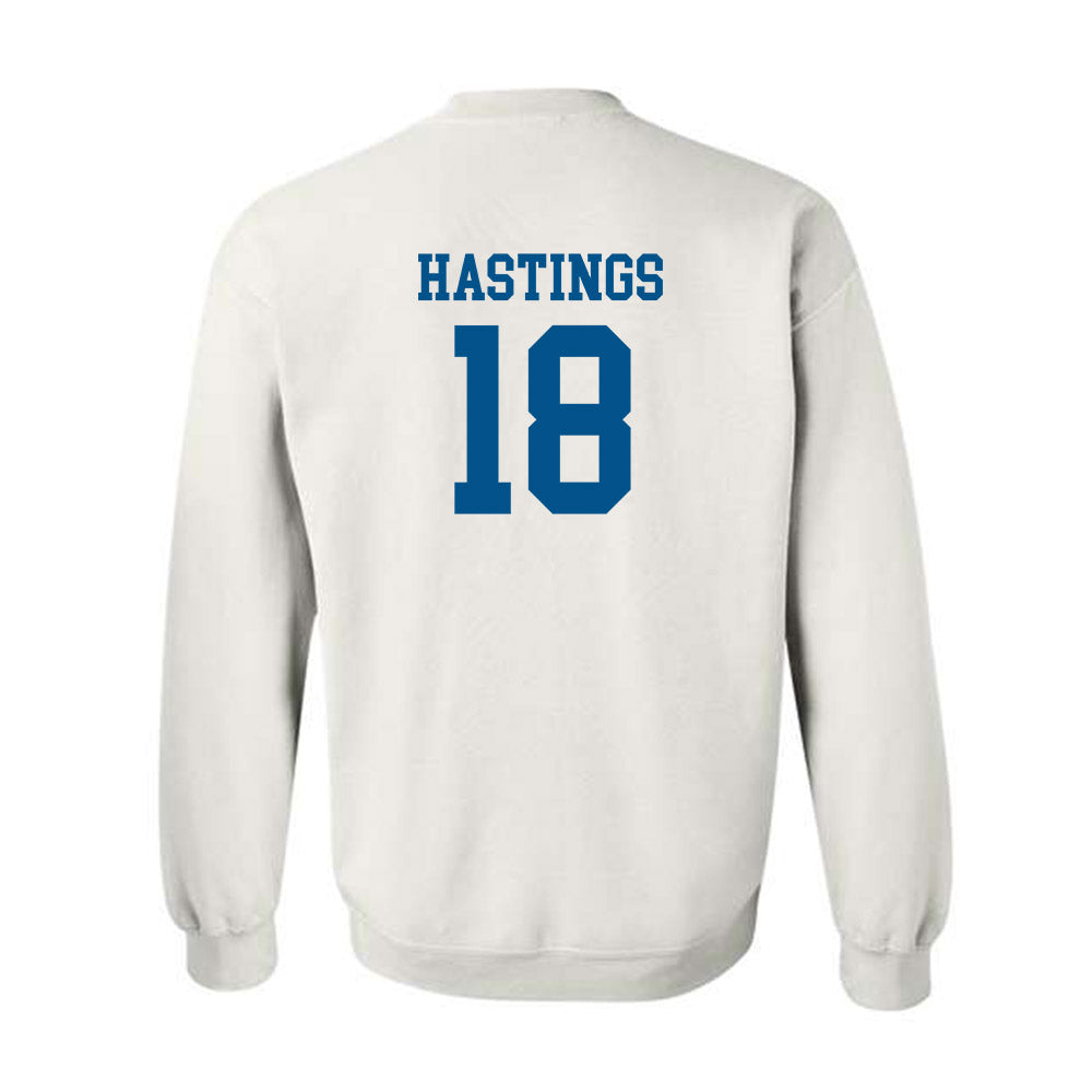 Delaware - NCAA Men's Soccer : TJ Hastings - Classic Shersey Crewneck Sweatshirt