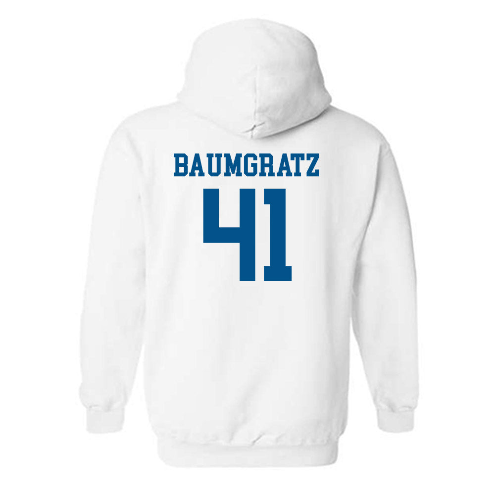 Delaware - NCAA Women's Lacrosse : Molly Baumgratz - Classic Shersey Hooded Sweatshirt-1