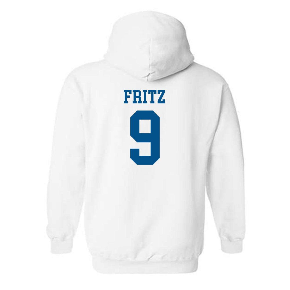Delaware - NCAA Women's Soccer : Sarah Fritz - Classic Shersey Hooded Sweatshirt-1