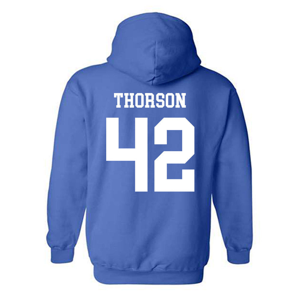 - NCAA Baseball : Shane Thorson - Classic Fashion Shersey Hooded Sweatshirt-1