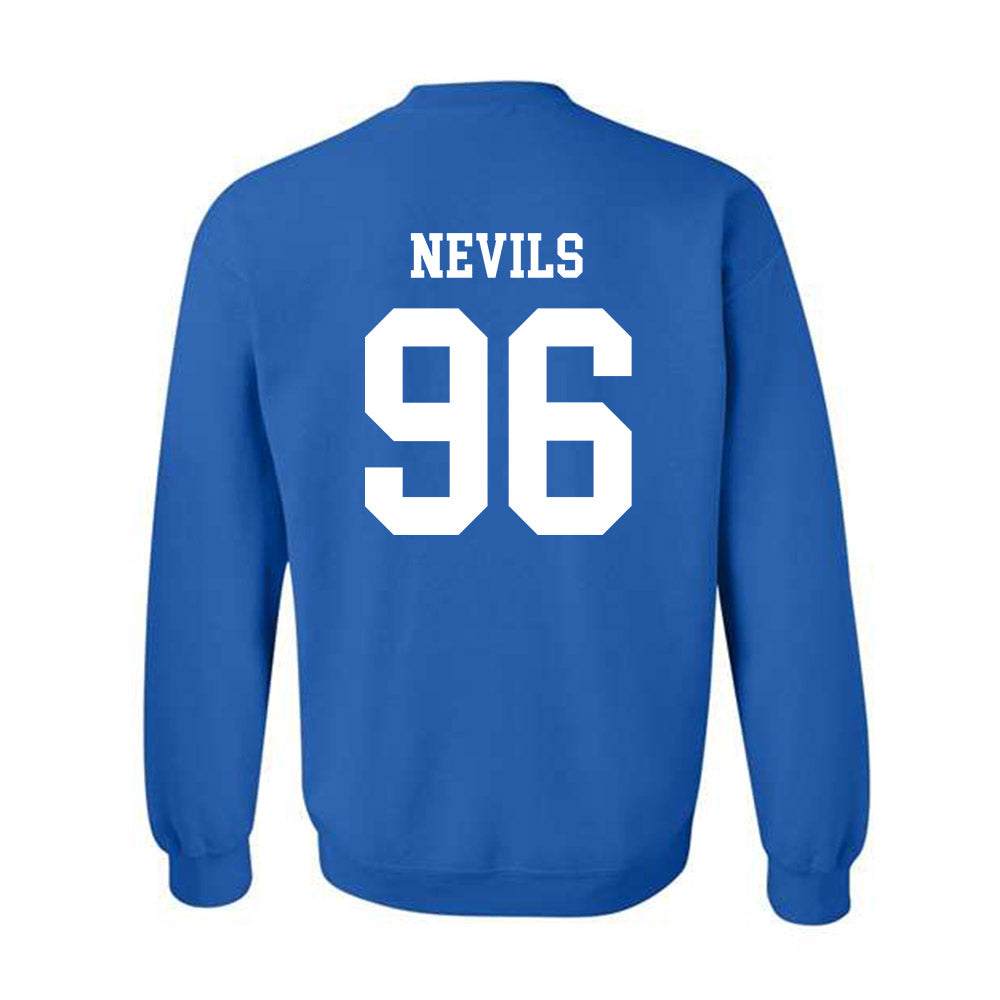 Memphis - NCAA Football : Donovan Nevils - Classic Fashion Shersey Crewneck Sweatshirt-1