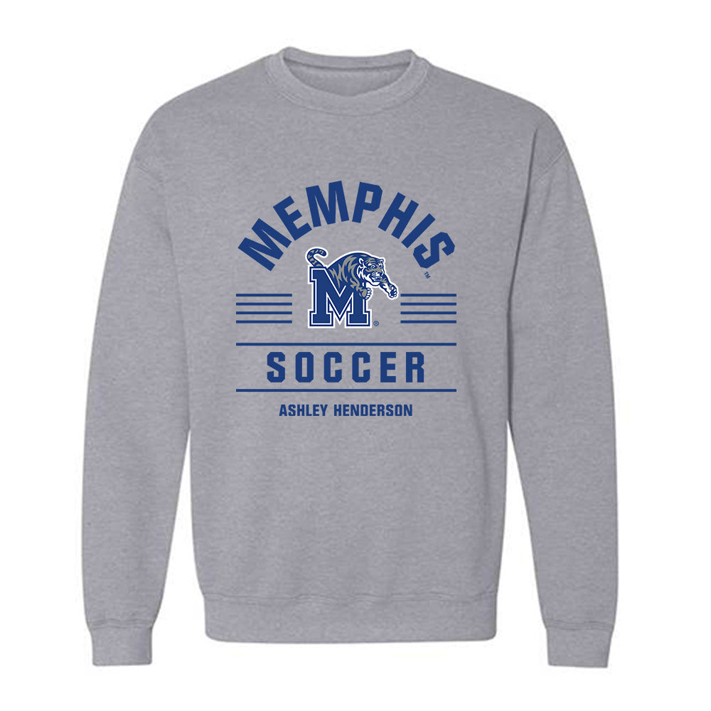 Memphis - NCAA Women's Soccer : Ashley Henderson - Classic Fashion Shersey Crewneck Sweatshirt-0