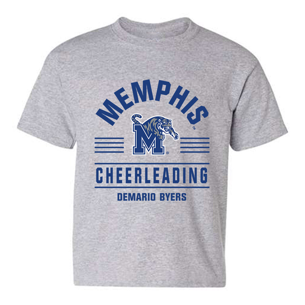 Memphis - NCAA Cheerleading : DeMario Byers - Classic Fashion Shersey Youth T-Shirt-0