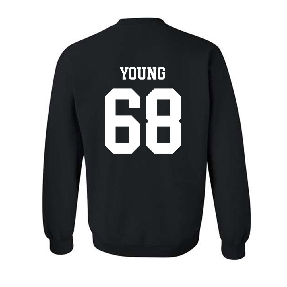 Memphis - NCAA Football : Jonathan Young - Classic Fashion Shersey Crewneck Sweatshirt-1