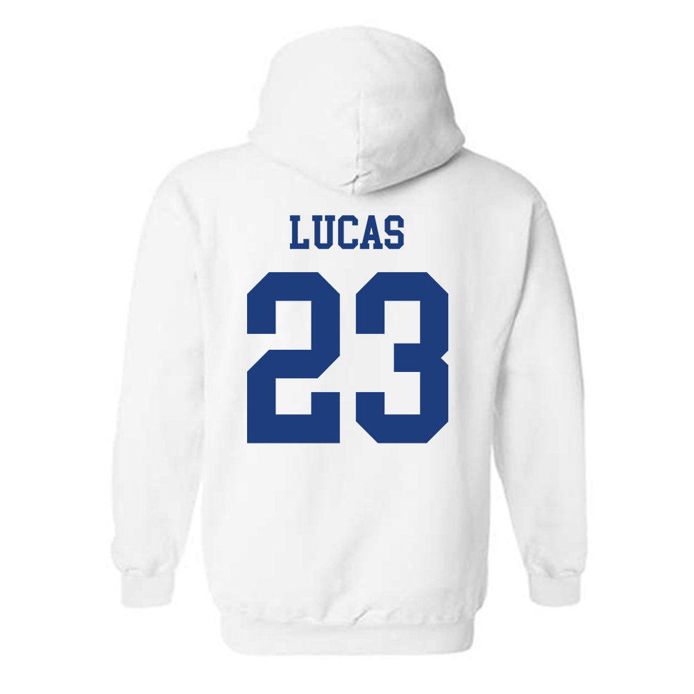 Memphis - NCAA Baseball : Isaac Lucas - Classic Fashion Shersey Hooded Sweatshirt-1