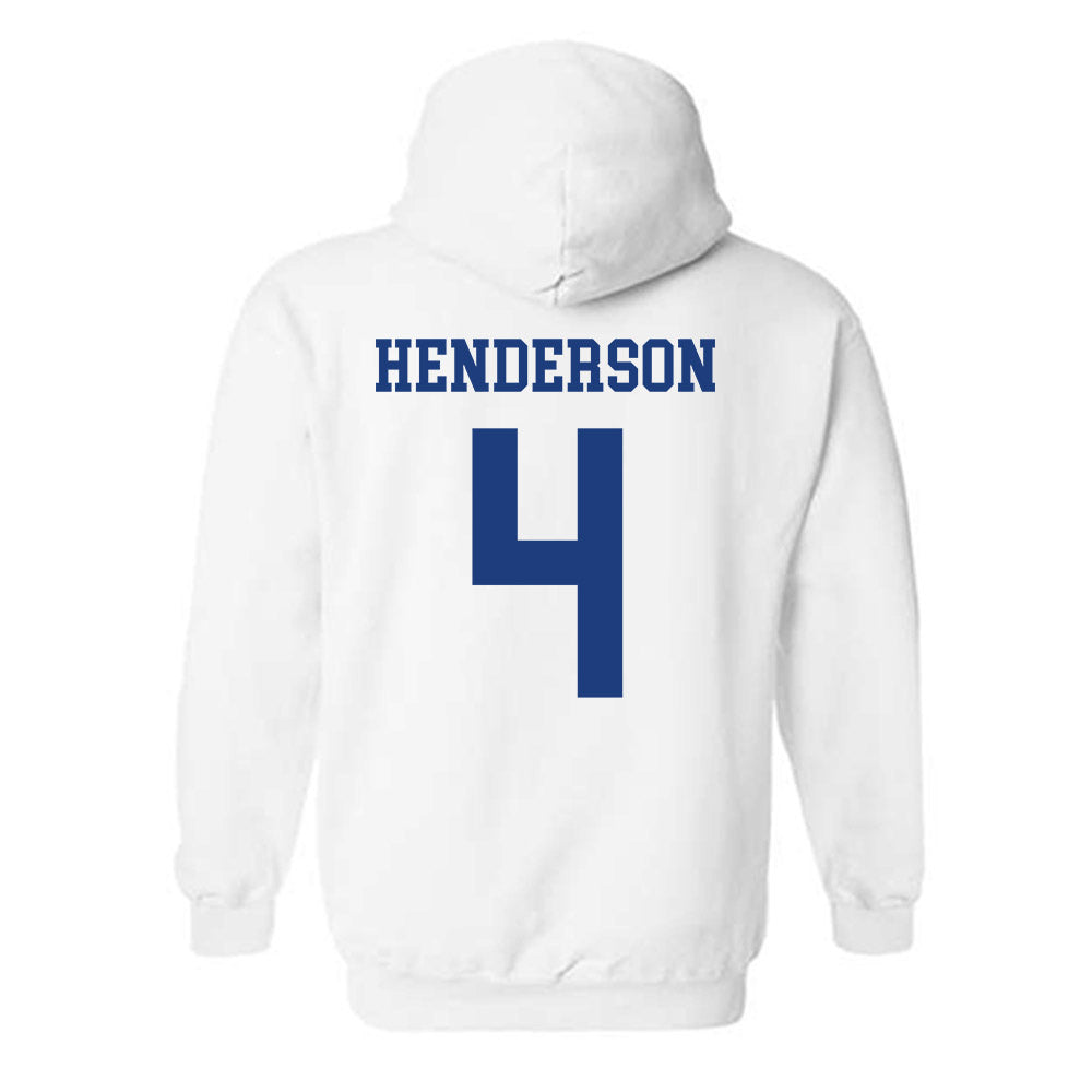 Memphis - NCAA Women's Soccer : Ashley Henderson - Classic Fashion Shersey Hooded Sweatshirt-1