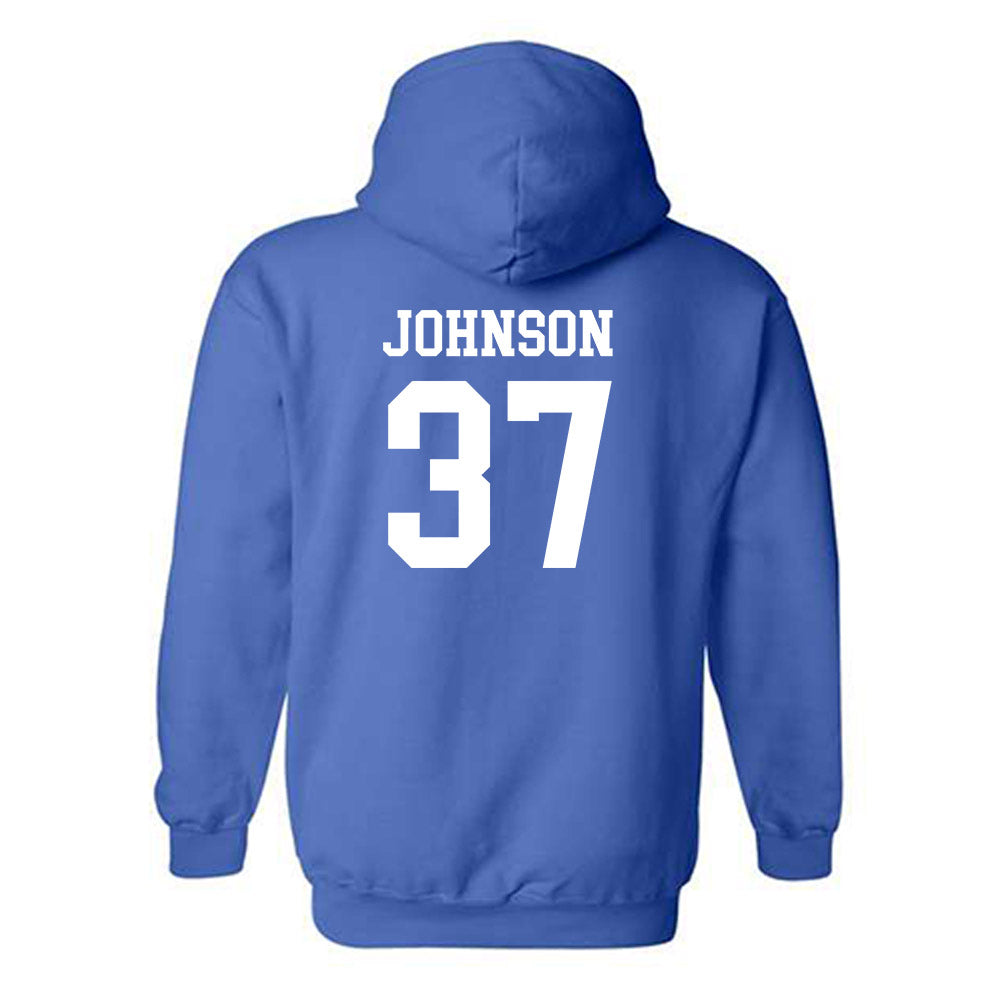 Memphis - NCAA Football : Jacory Johnson - Classic Shersey Hooded Sweatshirt-1