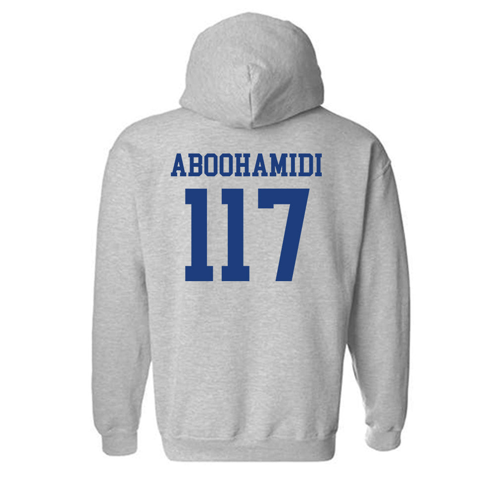 Memphis - NCAA Men's Soccer : Adam Aboohamidi - Classic Shersey Hooded Sweatshirt-1