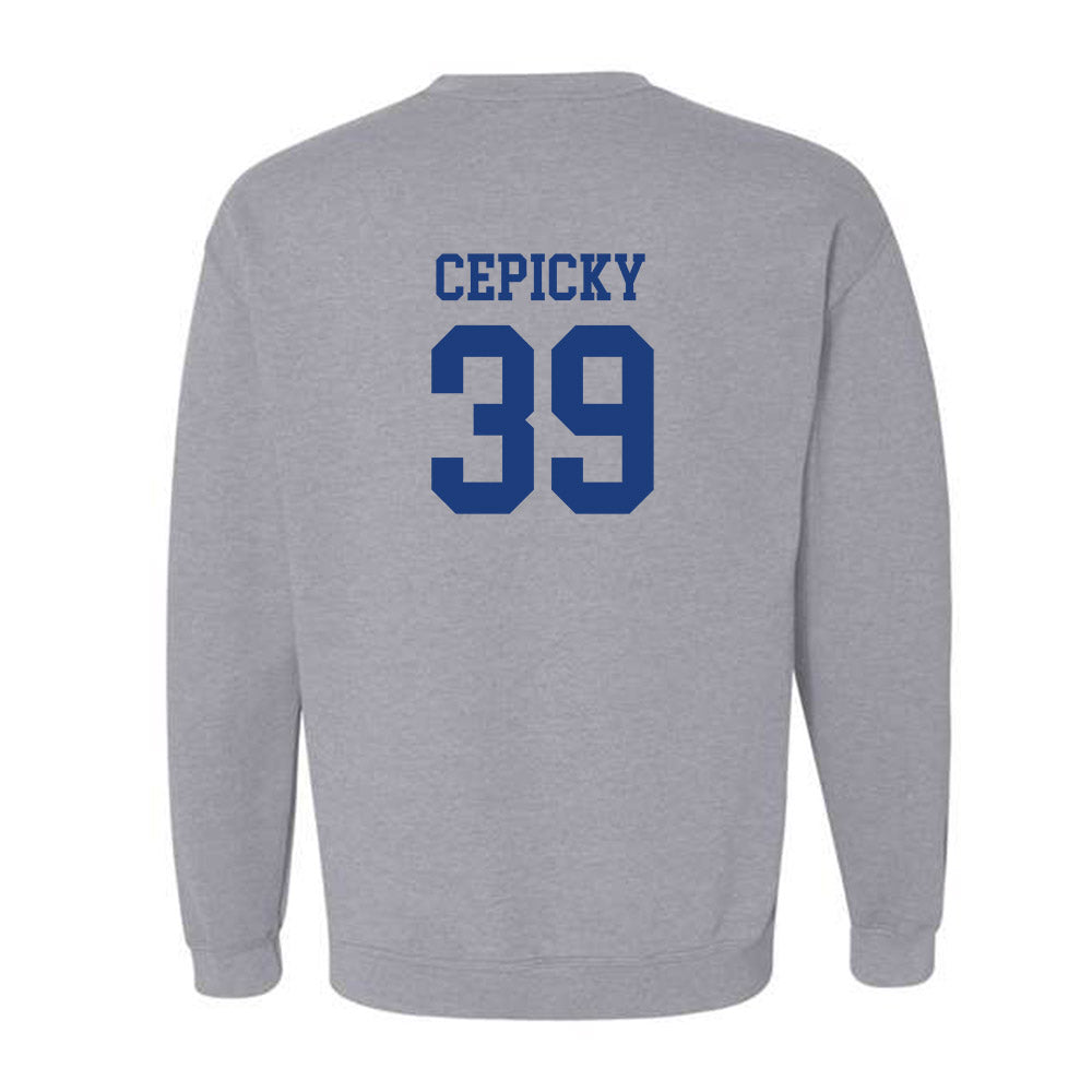 Memphis - NCAA Football : Gabriel Cepicky - Classic Shersey Crewneck Sweatshirt-1