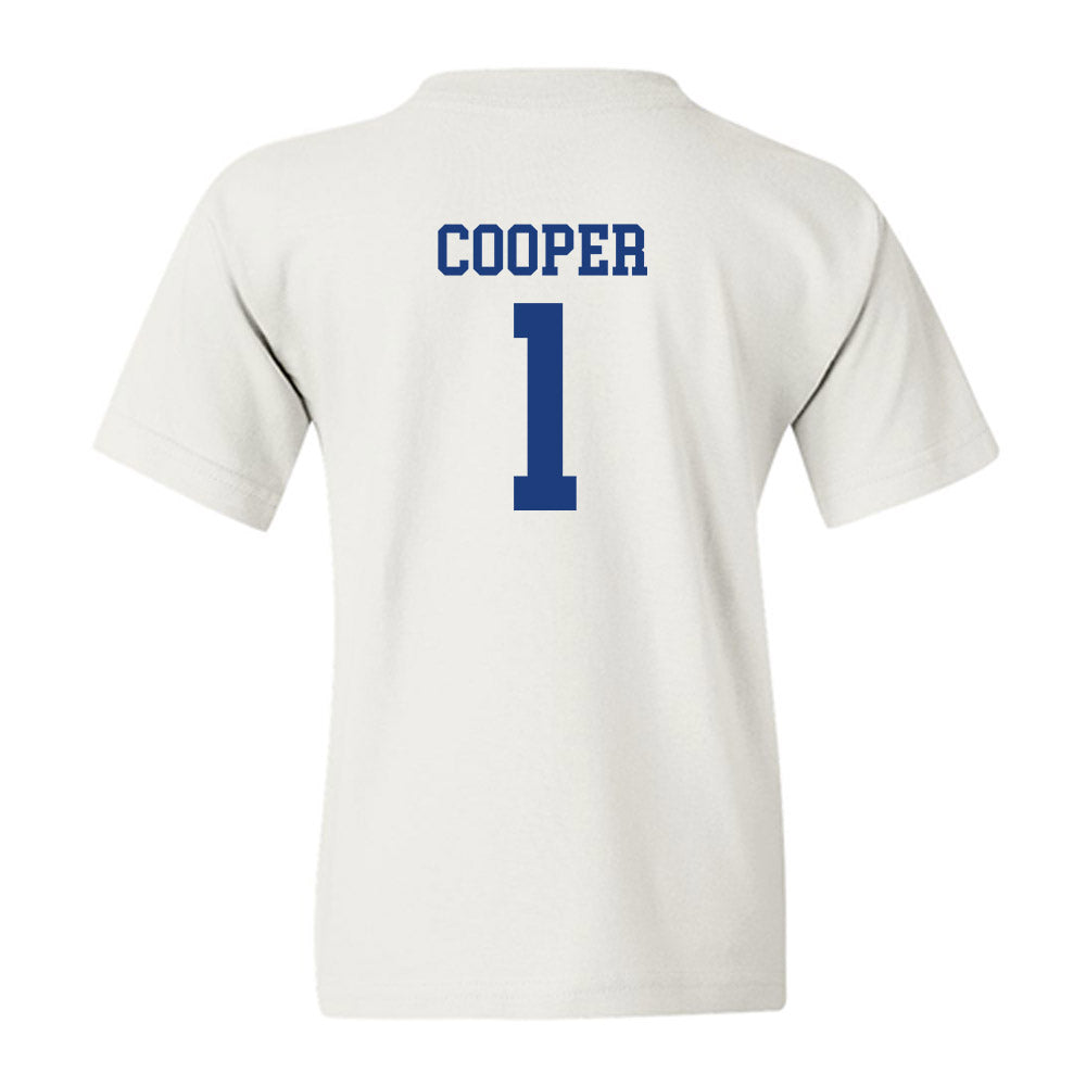 Memphis - NCAA Football : Omarion Cooper - Classic Shersey Youth T-Shirt-1