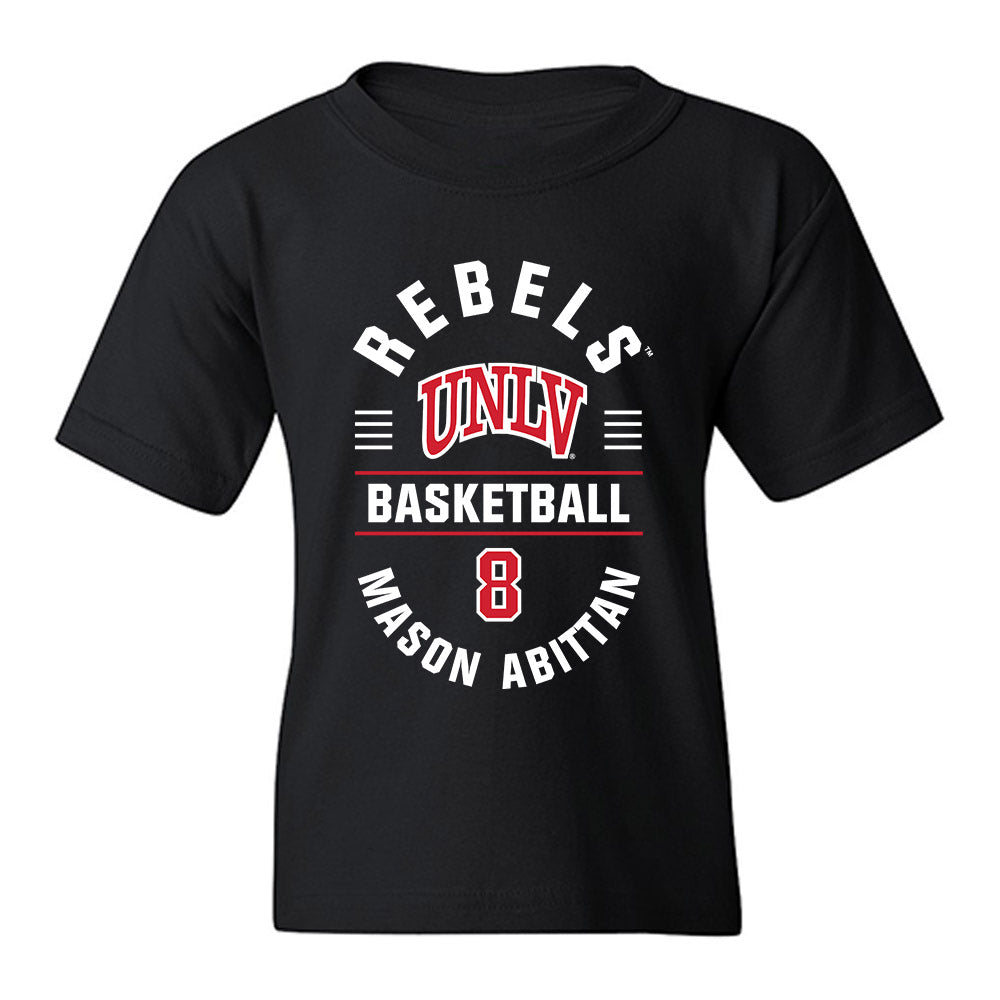 UNLV - NCAA Men's Basketball : Mason Abittan - Classic Fashion Shersey Youth T-Shirt-0
