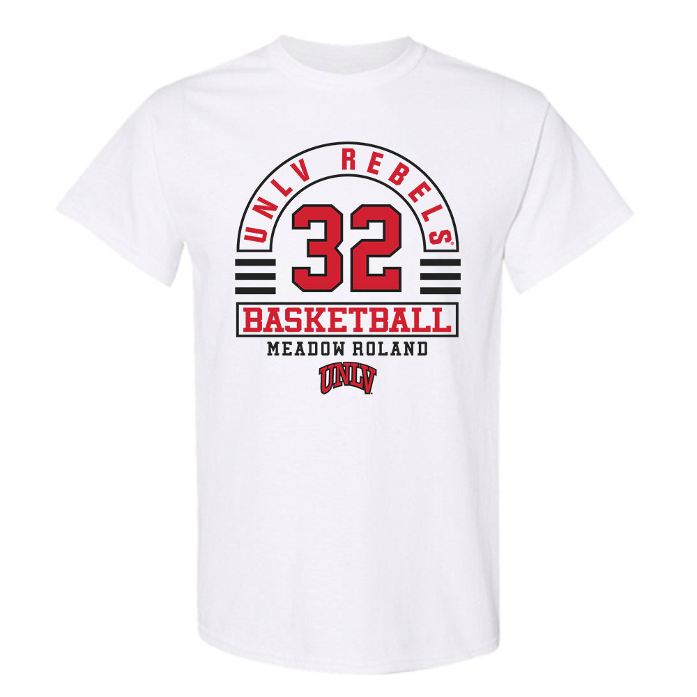 UNLV - NCAA Women's Basketball : Meadow Roland - Classic Fashion Shersey T-Shirt-0