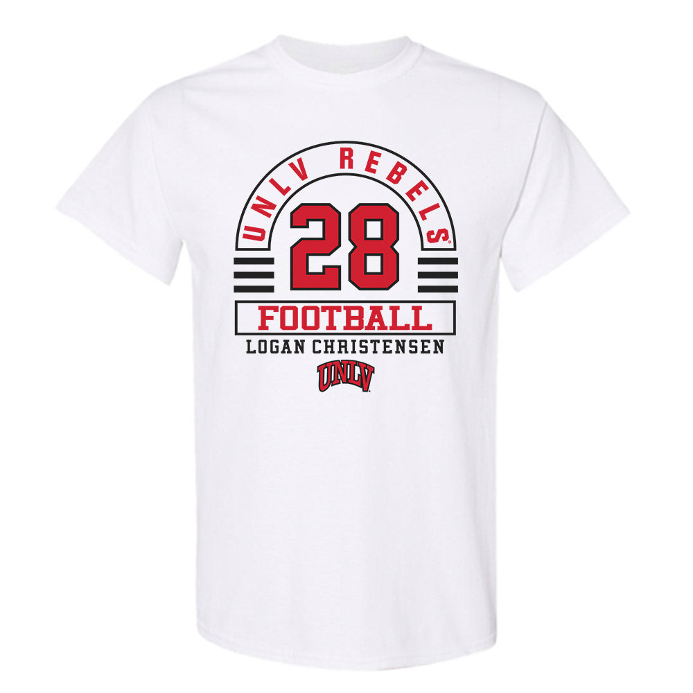 UNLV - NCAA Football : Logan Christensen - Classic Fashion Shersey T-Shirt-0
