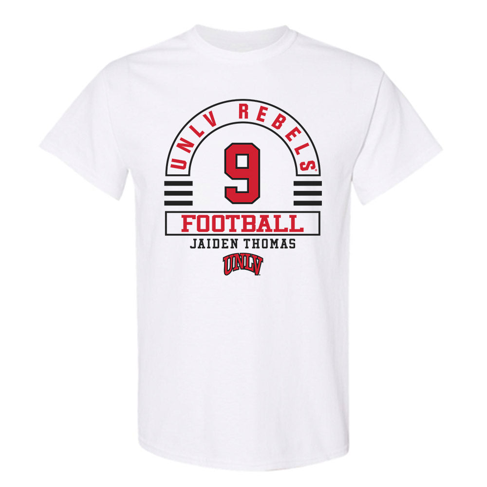 UNLV - NCAA Football : JaiDen Thomas - Classic Fashion Shersey T-Shirt-0