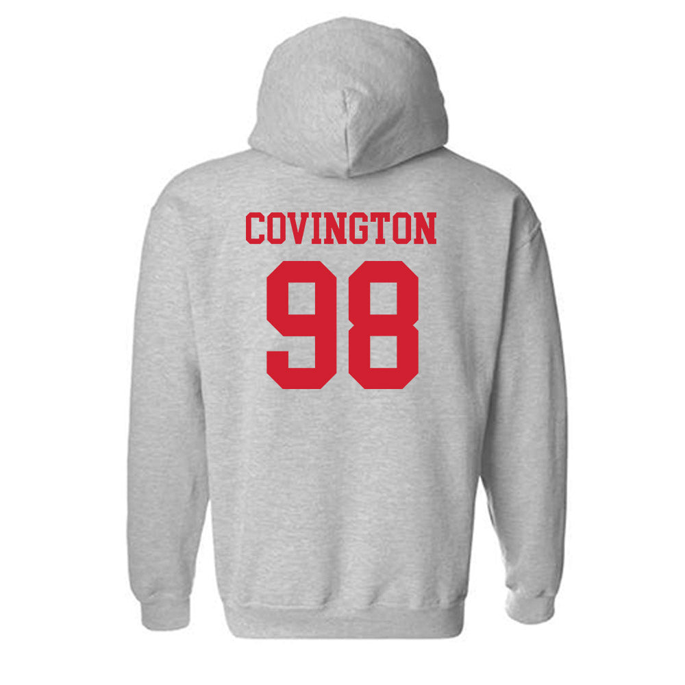 UNLV - NCAA Football : Jordan Covington - Classic Shersey Hooded Sweatshirt-1