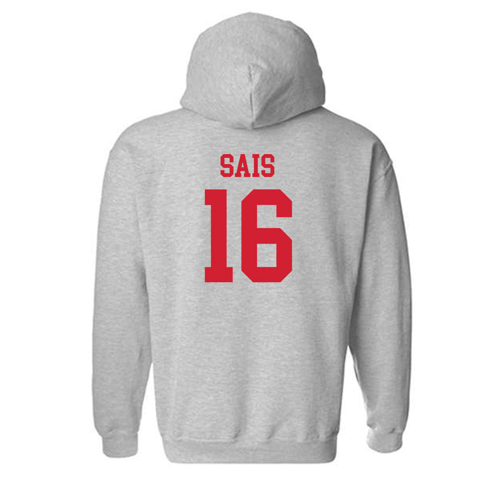 UNLV - NCAA Men's Soccer : Jace Sais - Classic Shersey Hooded Sweatshirt-1