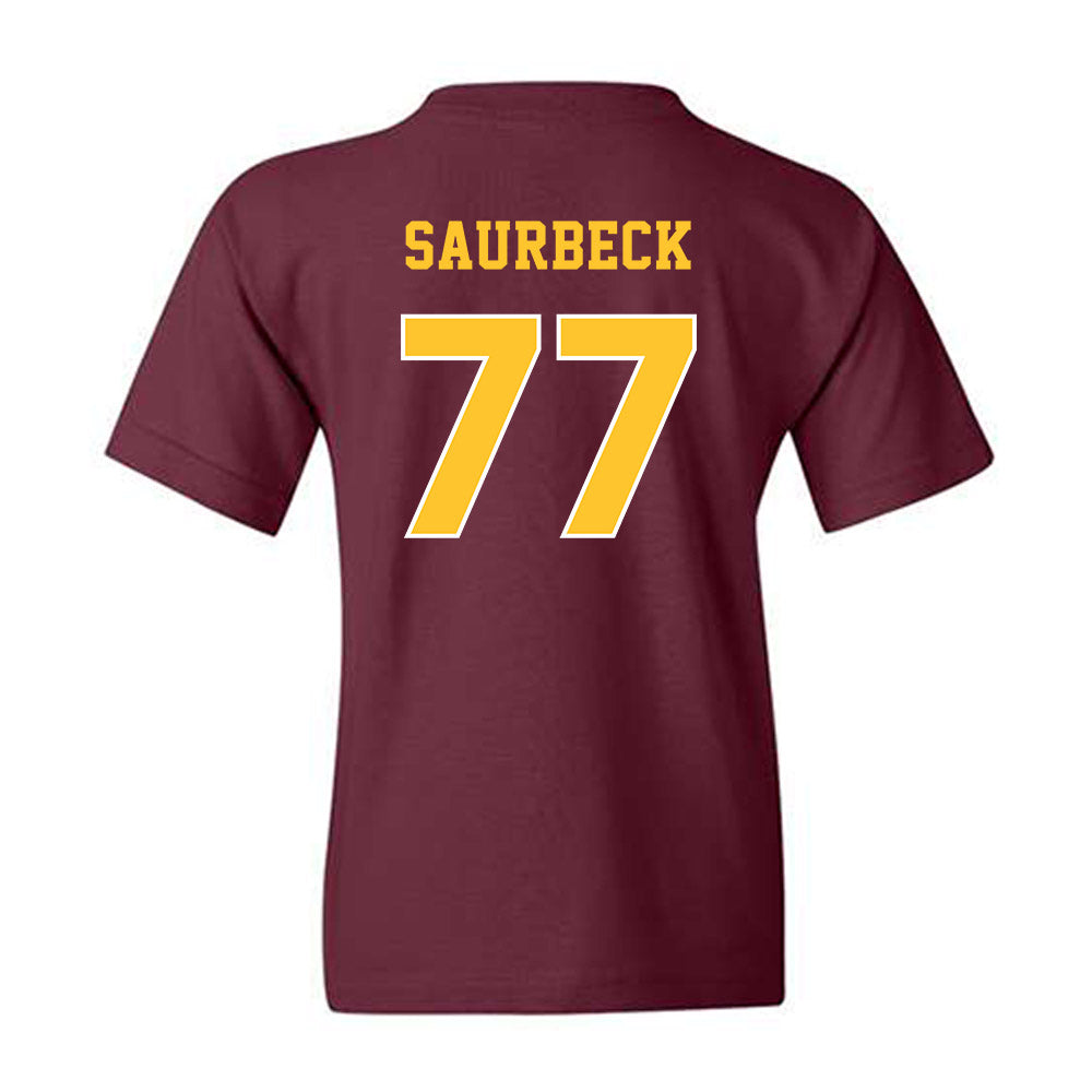 Central Michigan - NCAA Football : Jacob Saurbeck - Classic Fashion Shersey Youth T-Shirt-1