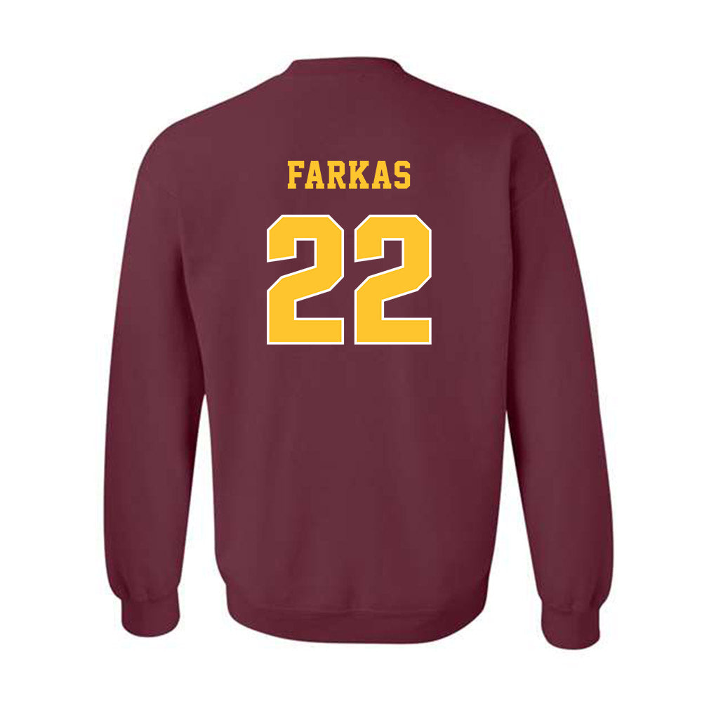 Central Michigan - NCAA Women's Soccer : Ella Farkas - Classic Fashion Shersey Crewneck Sweatshirt-1