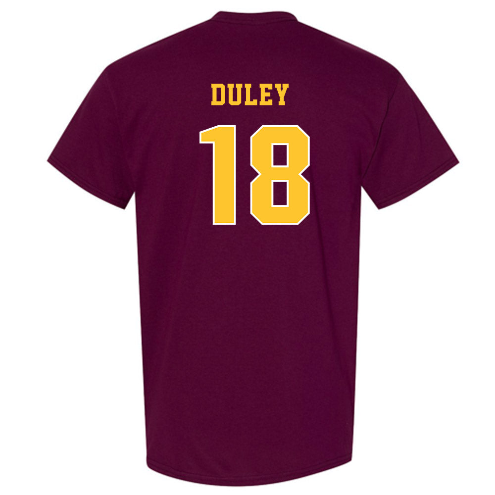 Central Michigan - NCAA Football : Declan Duley - Classic Fashion Shersey T-Shirt-1