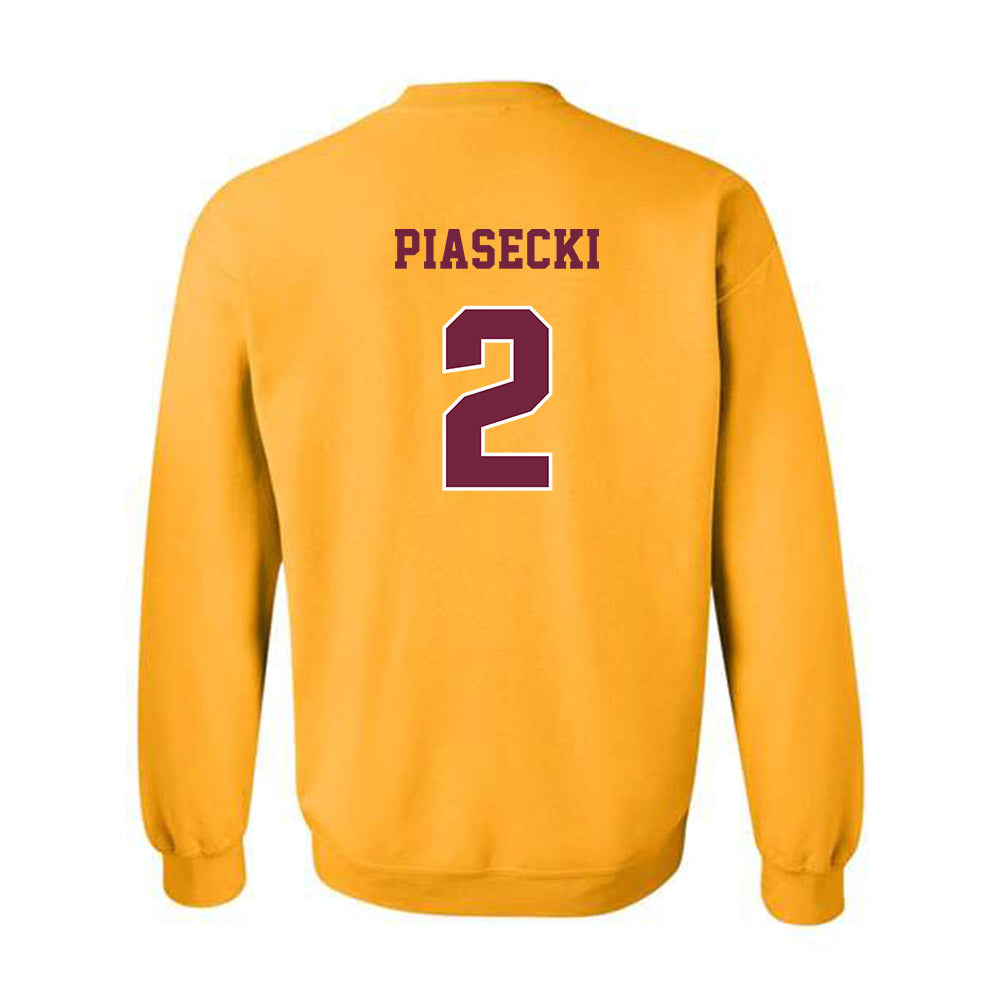 Central Michigan - NCAA Baseball : Aaron Piasecki - Classic Fashion Shersey Crewneck Sweatshirt-1