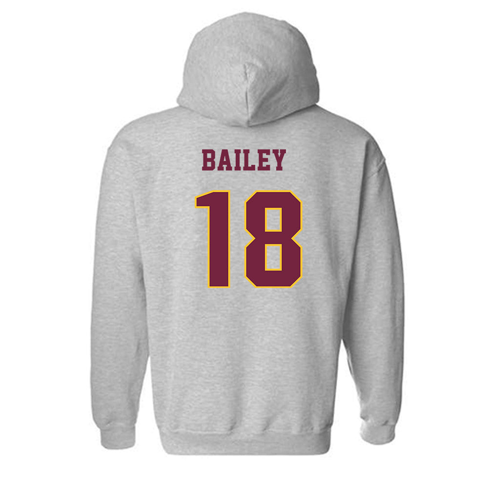 Central Michigan - NCAA Baseball : Hayden Bailey - Classic Fashion Shersey Hooded Sweatshirt-1