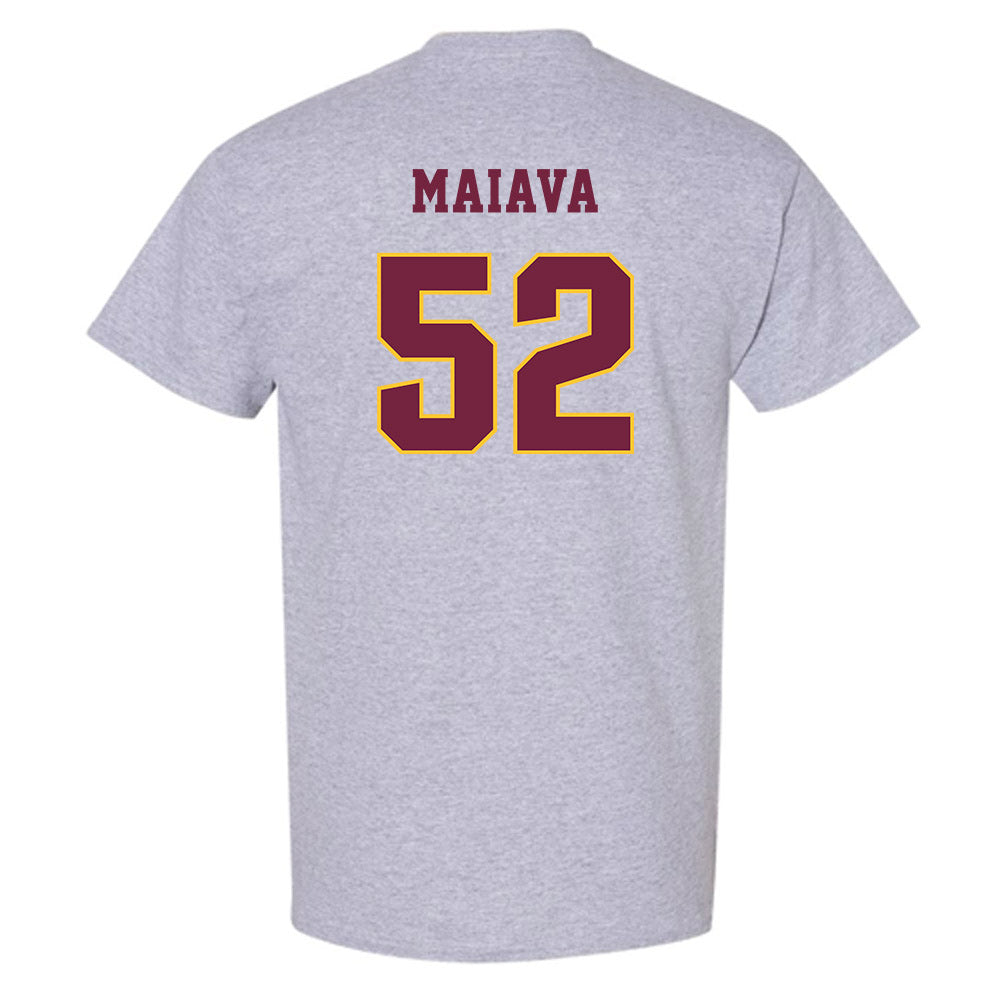 Central Michigan - NCAA Football : Dom Maiava - Classic Fashion Shersey T-Shirt-1