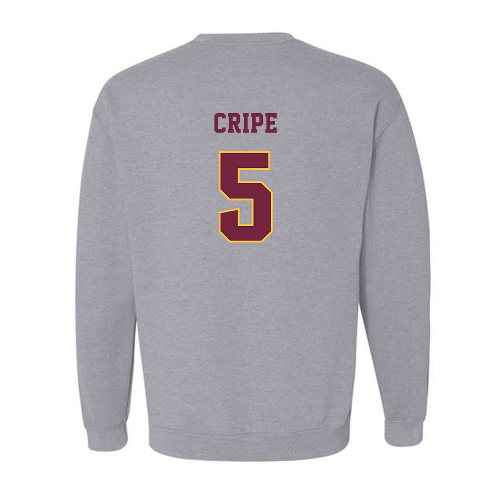 Central Michigan - NCAA Women's Volleyball : Taylor Cripe - Classic Fashion Shersey Crewneck Sweatshirt-1