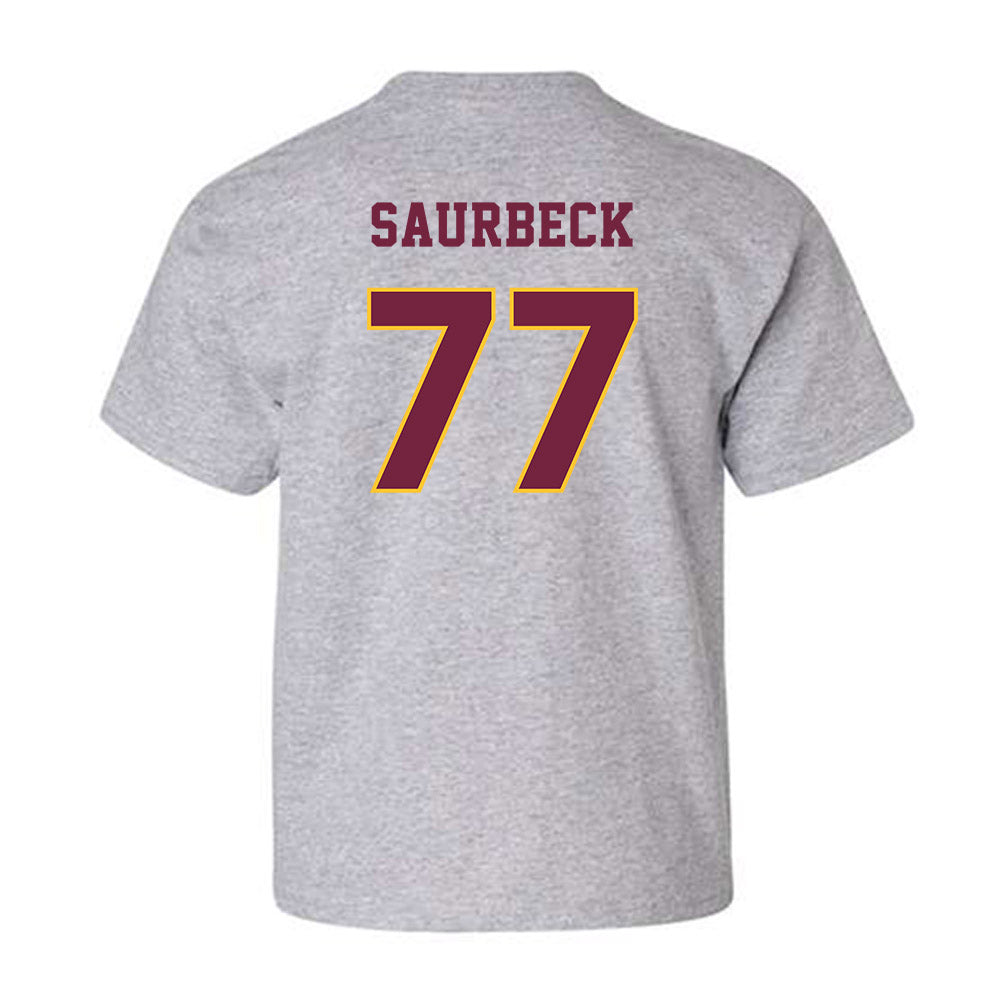 Central Michigan - NCAA Football : Jacob Saurbeck - Classic Fashion Shersey Youth T-Shirt-1