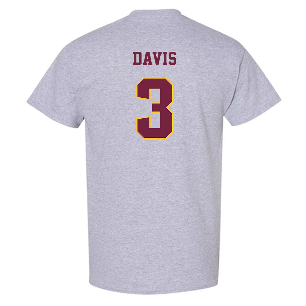 Central Michigan - NCAA Football : Tyson Davis - Classic Fashion Shersey T-Shirt-1