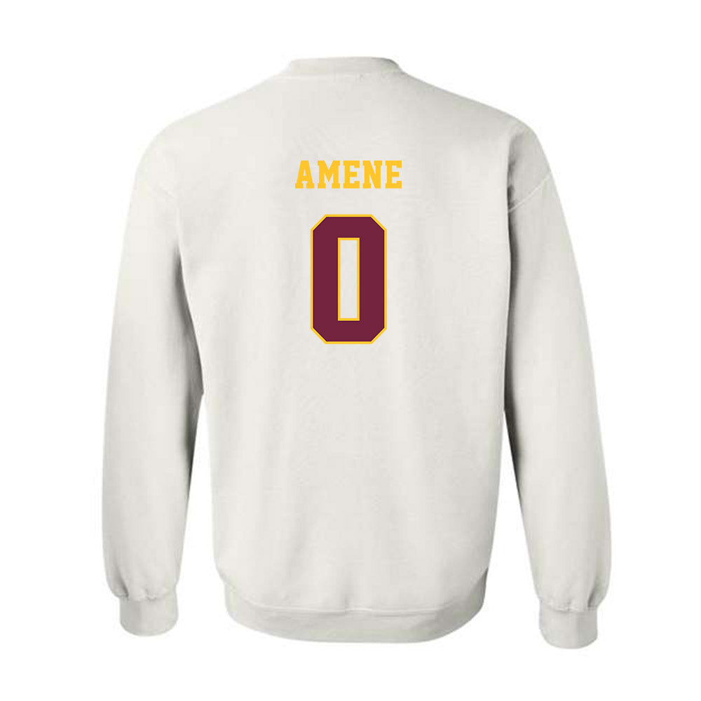 Central Michigan - NCAA Men's Basketball : Uchenna Amene - Classic Fashion Shersey Crewneck Sweatshirt-1