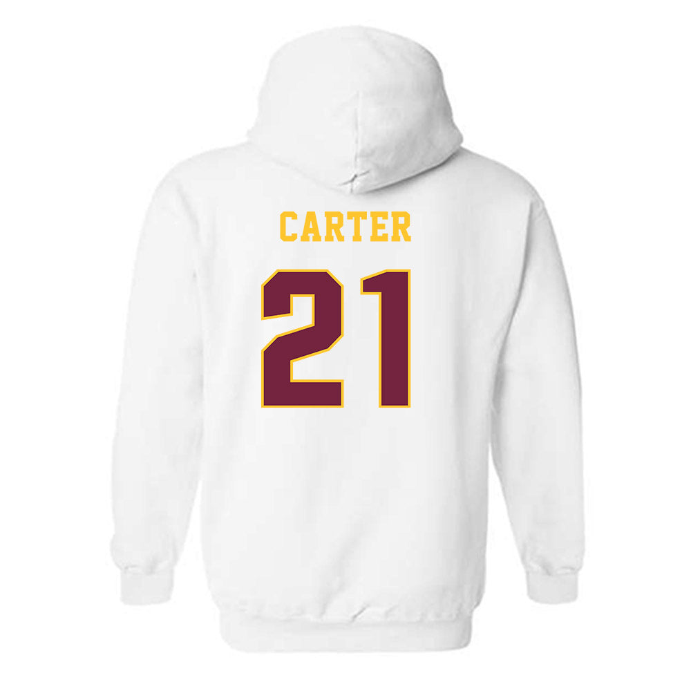 Central Michigan - NCAA Softball : Alexa Carter - Classic Fashion Shersey Hooded Sweatshirt-1