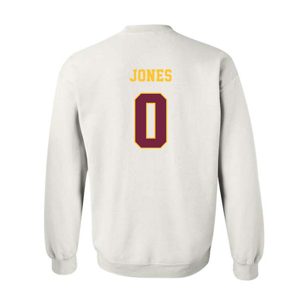 Central Michigan - NCAA Football : Kendall Jones - Classic Fashion Shersey Crewneck Sweatshirt-1
