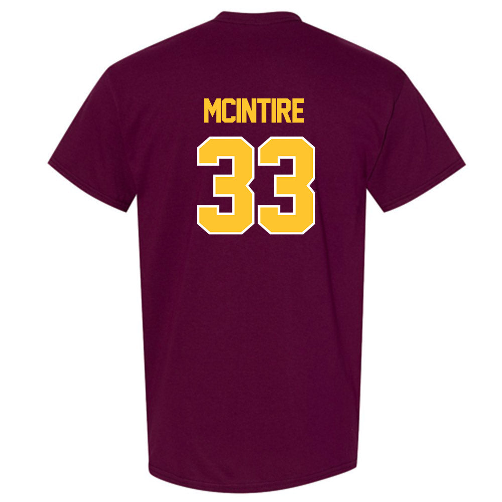 Central Michigan - NCAA Men's Basketball : Logan Mcintire - Classic Shersey T-Shirt-1