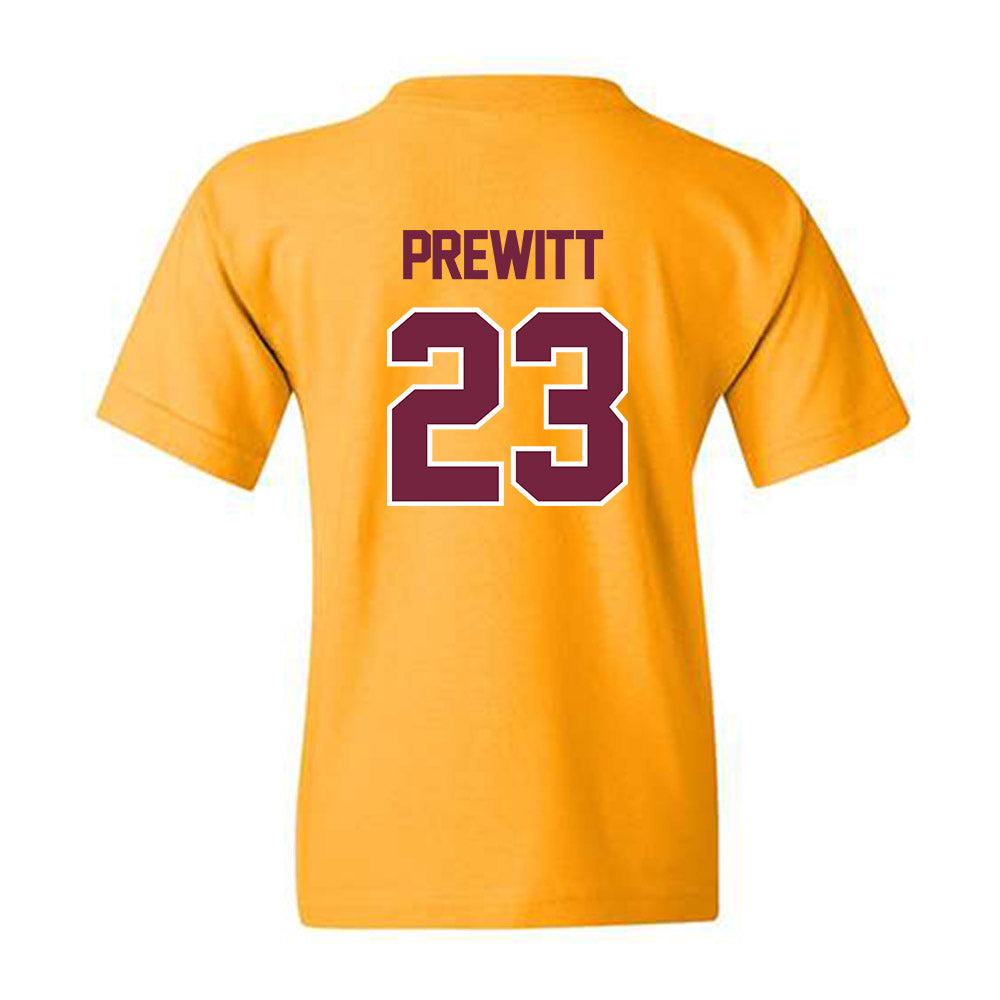 Central Michigan - NCAA Women's Basketball : Demetria Prewitt - Classic Shersey Youth T-Shirt-1
